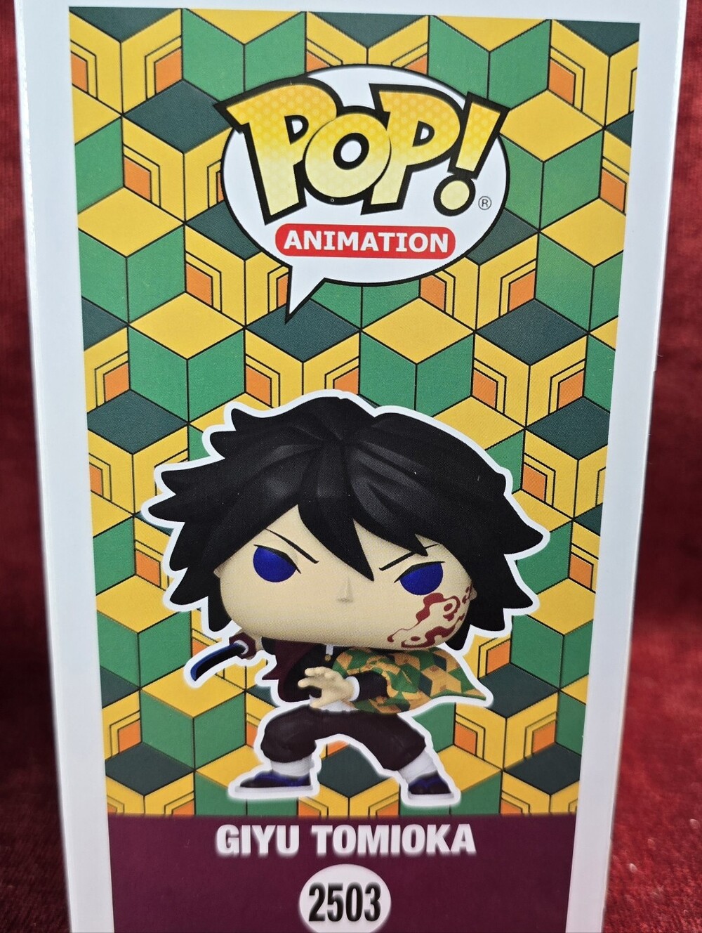 Funko Pop! Vinyl: Giyu Tomioka # 2503 (Nib) With Pop Protector - Picture 6 of 7